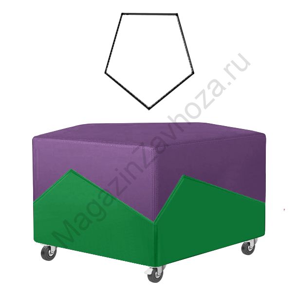 БАНКЕТКА 42 ПЯТИУГОЛЬНИК (900) ОФИС