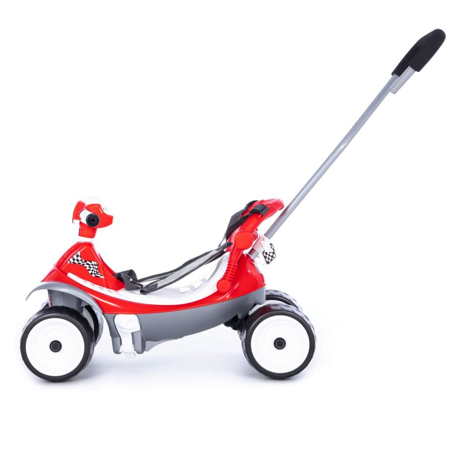 Каталка "Трансформер №2" с ручкой и ремешком