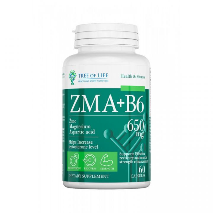 Tree of Life - Life ZMA+B6 60 капс