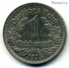 Германия 1 рейхсмарка 1935 А
