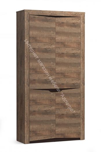 Шкаф для одежды 33.18 Лючия, Кейптаун/Венге