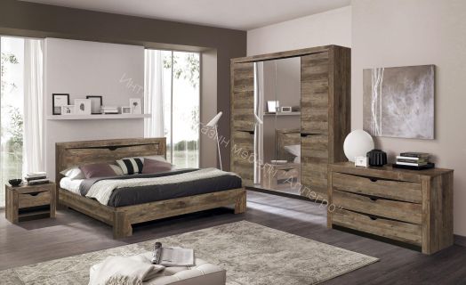 Шкаф для одежды 33.03 Лючия (2 - х дверный), Кейптаун/Венге