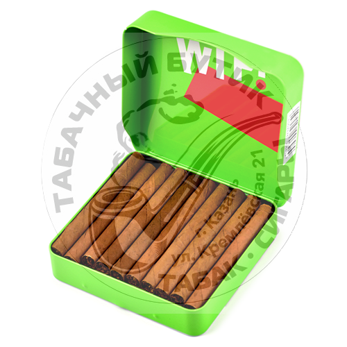 Сигариллы WTF! с фильтром - CRAY (двойное яблоко) - (20 шт.)
