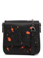 Сумка ELEGANZZA ZQ76-2252 black/orange