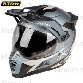 Шлем Klim Krios Pro Charger, Серый матовый