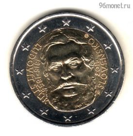 Словакия 2 евро 2015
