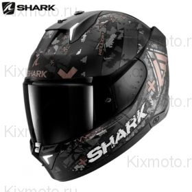 Шлем Shark Skwal i3 Hellcat, чёрно-серый