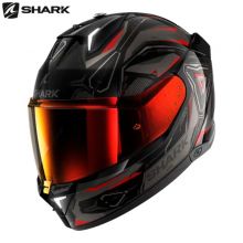 Шлем Shark Skwal i3, Черно-серо-красный