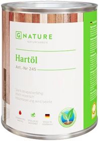 Твердое Масло Gnature 245 Hartol 0.375л Универсальное для Деревянных Стен, Потолков, Полов, Лестниц, Мебели, Пробки и ОСБ