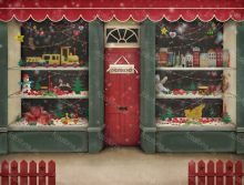 Фон стена "Shop"