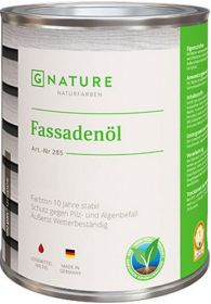 Масло для Фасадов Gnature 285 Fassadenol 0.75л 2530 Красно-Коричневый Металлик для Наружных Работ.
