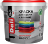 Краска для Кухни и Ванной Dali 9л Акрил-Латексная / Дали.