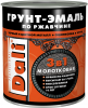 Грунт-Эмаль по Ржавчине 3 в 1 Dali 0.75л Золотистый с Молотковым Эффектом / Дали Грунт-Эмаль.