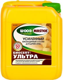 Биозащитный Состав Woodmaster Биосепт-Ультра 20кг для Усиленной Защиты Древесины / Вудмастер Биосепт-Ультра