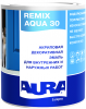 Эмаль Акриловая Aura Luxpro Remix Aqua 30 2.4л Полуматовая, Водоразбавимая для Внутренних и Наружных Работ / Аура