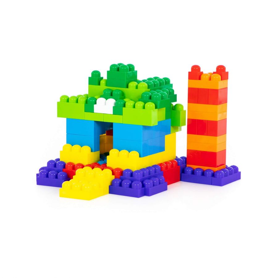 Конструктор "Великан" (126 элементов) (в мешке)