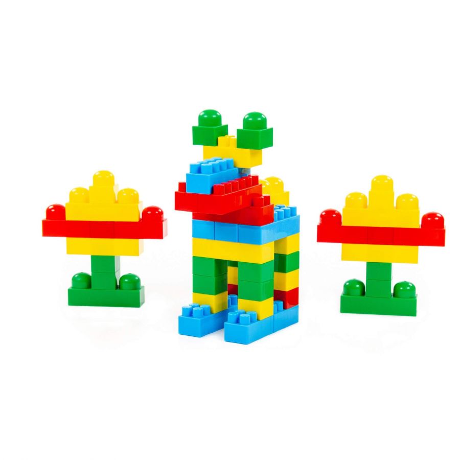 Конструктор "Супер-Микс" (144 элемента) (в рюкзаке)