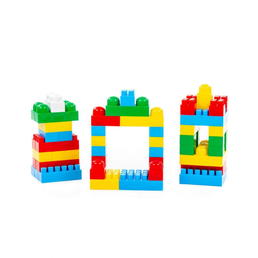 Конструктор "Супер-Микс" (144 элемента) (в рюкзаке)