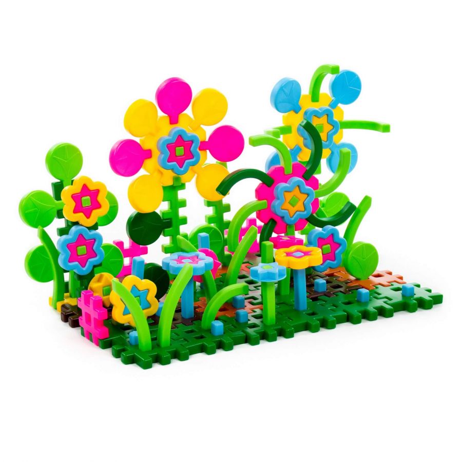 Конструктор "Флора 1" (126 элементов) (в мешке)