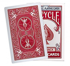 Большая трюковая колода Jumbo Svengali Deck Bicycle