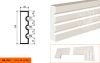 Фасадный Молдинг Lepninaplast  МВ-126/1 В126хШ30хД2000 мм / Лепнинапласт.*