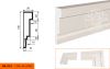 Фасадный Молдинг Lepninaplast  МВ-130/3  В130хШ35хД2000 мм / Лепнинапласт.