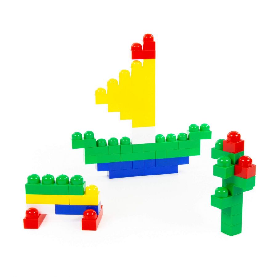 Конструктор "Юниор" (159 элементов) (в контейнере)