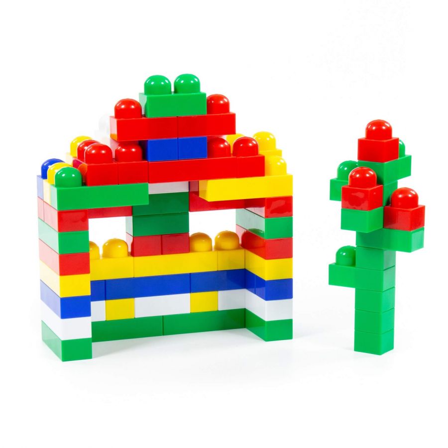 Конструктор "Юниор" (93 элемента) (в мешке)