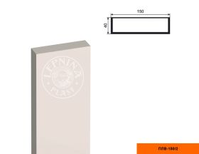 Пилястра Lepninaplast ПЛВ-150/2 В2500хШ40хД150 мм / Лепнинапласт.