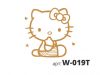 Печать-Штамп STMDECOR HELLO KITTY W-019T d160 мм