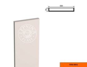 Пилястра Lepninaplast ПЛВ-550/2 В2000хШ70хД550 мм / Лепнинапласт.