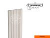 Пилястра Lepninaplast ПЛВ-600/3 В2000хШ70хД600 мм / Лепнинапласт.