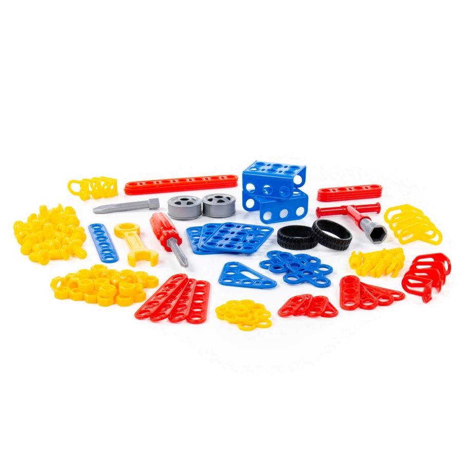 Конструктор "Изобретатель" - "Самолёт №2" (144 элемента) (в пакете)