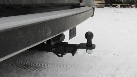 Фаркоп Lada Niva Legend 2021-, Лада 4x4 Урбан 2014-2020, ВАЗ 2121, ВАЗ 21213, ВАЗ 21214, ВАЗ 21214М, ВАЗ 2131 съемное крепление шара под американский квадрат