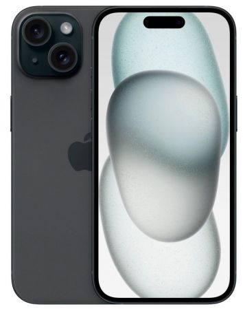 Смартфон Apple iPhone 15 черный