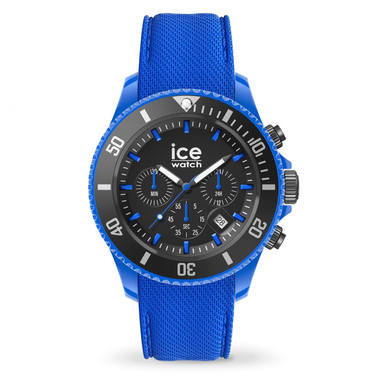 Ice Chrono - Neon Blue