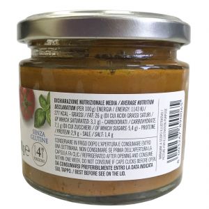 Соус Песто Красный с рикоттой Campo d'Oro Pesto Rosso con Ricotta Fresca 180 г - Италия