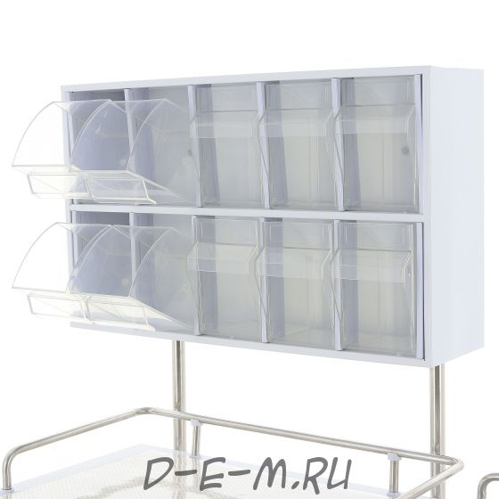 Тележка медицинская Med-Mos АТ003 (ТМ-011АН-00)