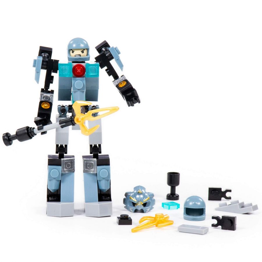 Конструктор "Классик" "Роботы-воины-1.2" (93 элемента) (в коробке)