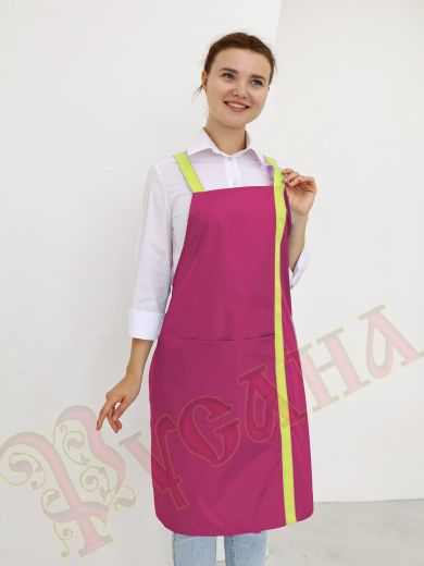 Униформа фартук фуксия