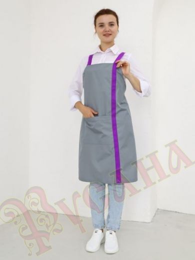 Фартук непромокаемый серый