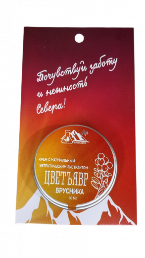 Цветъявр с брусникой