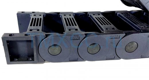 Гибкий кабель канал 35х100 R125 TMX3500.100.125 открытый