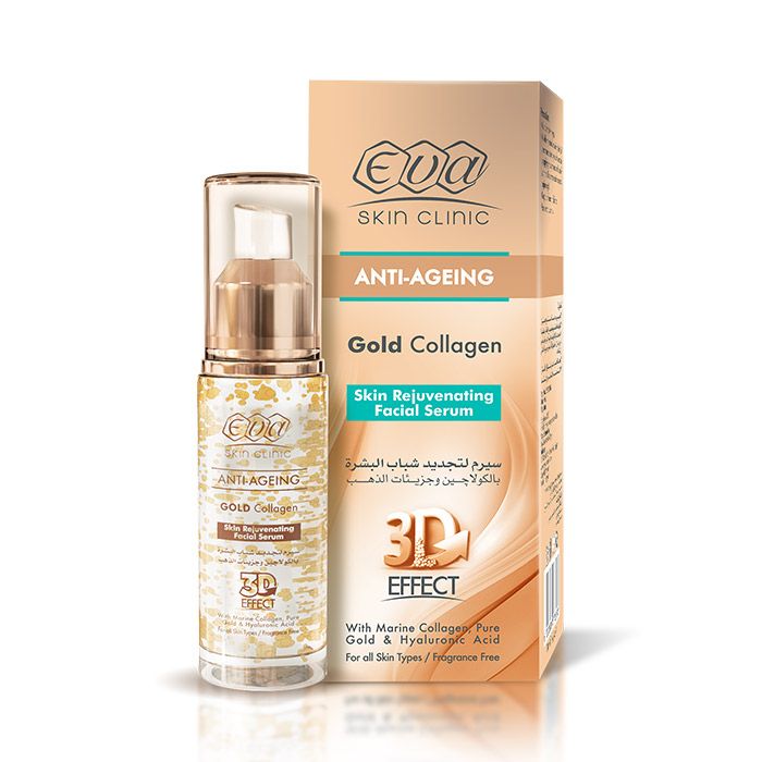 Омолаживающая сыворотка для лица Eva Gold Collagen, 30 мл