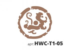 Трафарет Виниловый STMDECOR КИТАЙСКИЕ МОТИВЫ 5 HWC-T1-05 300*300*0.4 мм.