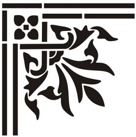 Трафарет Виниловый Stmdecor БЕТТИ WA-355 300*300*0.4 мм.