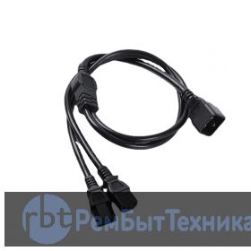 Кабель питания двойной раздельный IEC320 c20 2 c13