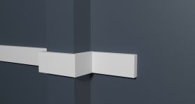 Молдинг Decor-Dizayn DD620 Белая Лепнина Д2000хВ40хТ10 / Декор Дизайн.