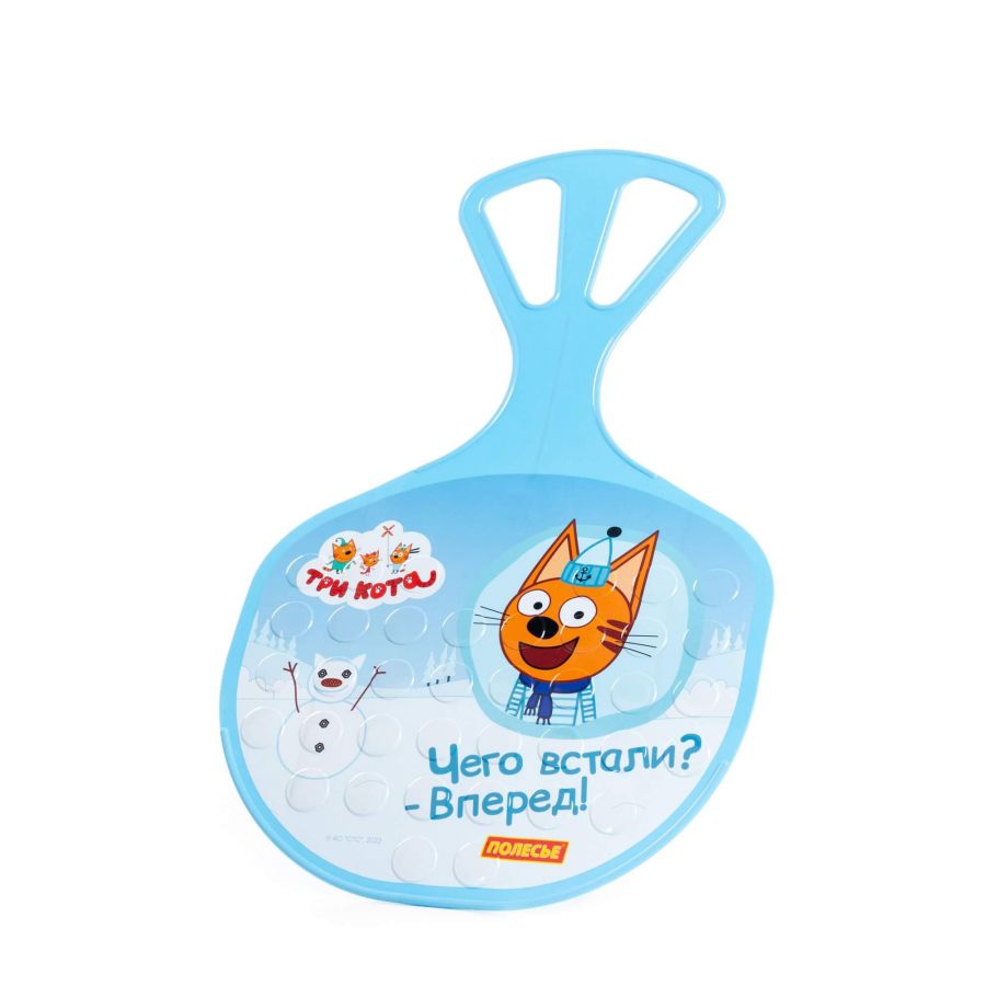 Санки "Ледянка" №3 "Три кота"