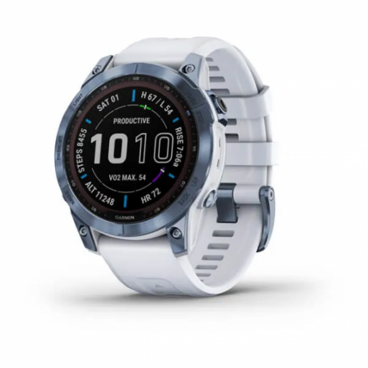 Умные часы Garmin Fenix 7X Sapphire Solar TITAN BLACK DLC